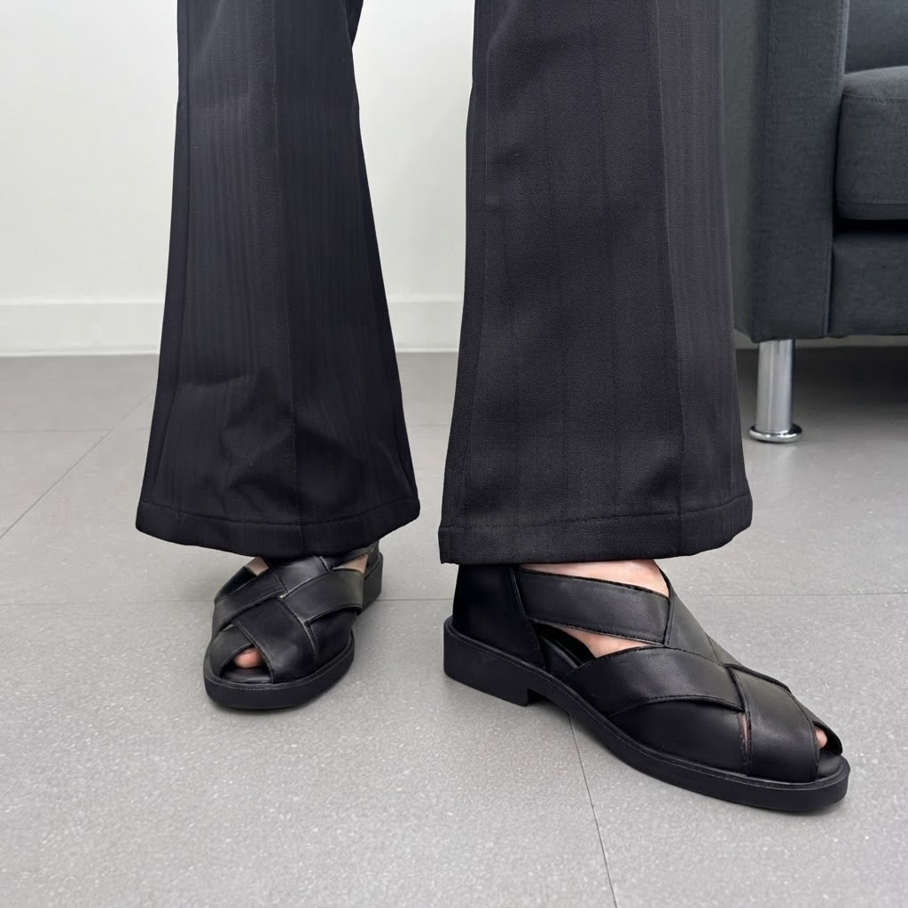 【予約商品｜8月中旬配送予定】7cm up sandal no36