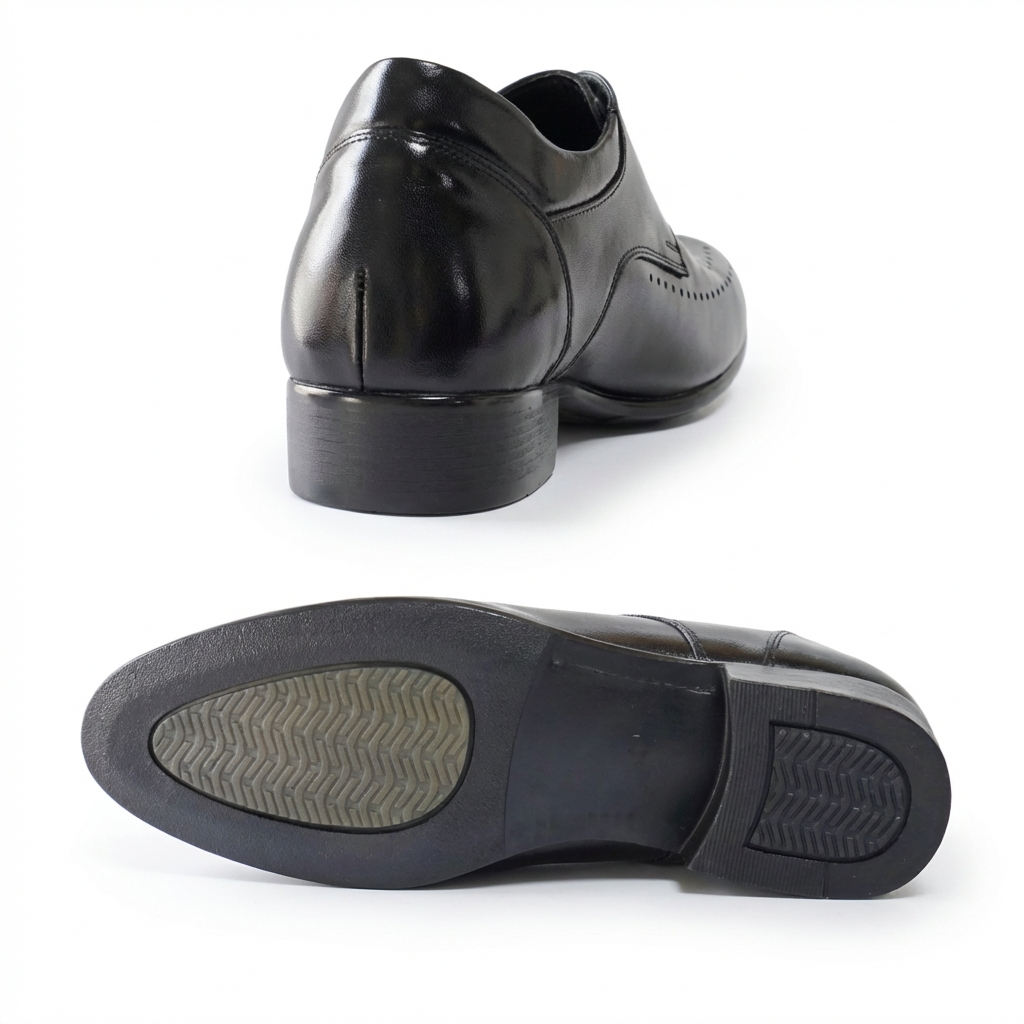 8cm UP 牛革シークレットビジネスシューズ no20