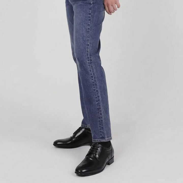 8cm UP 牛革シークレットビジネスシューズ no20